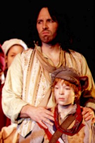 Grantaire with Gavroche
